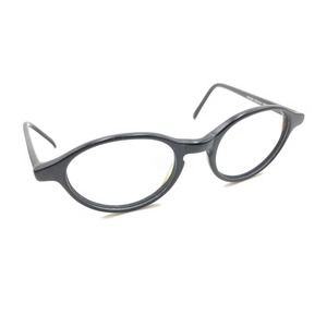 Anglo American Mod 288 Matte Black Round Eyeglasses Frames 46-19 150 England